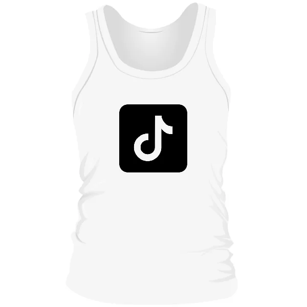 Мужская майка TikTok квадрат
