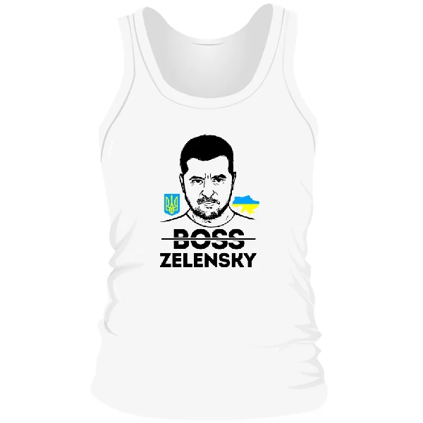 Мужская майка Zelensky Boss