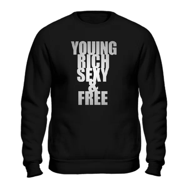 Свитшот Youing rich sexy free