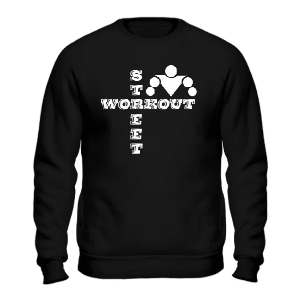 Чоловічий світшот Напис Street Workout