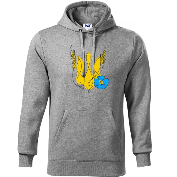 Толстовка Герб Украины (пшеница)