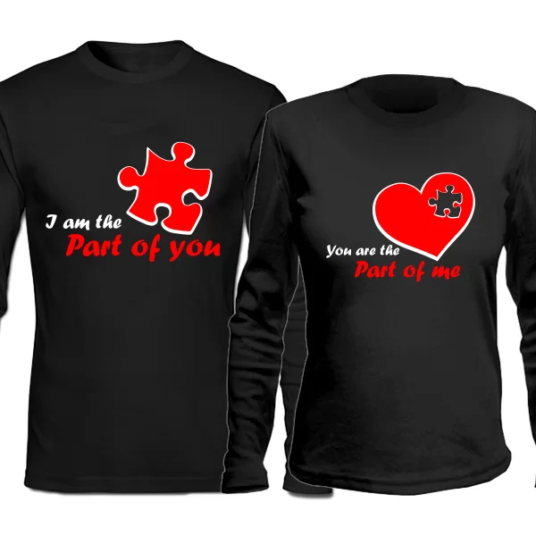 Парные лонгсливы Пазлы